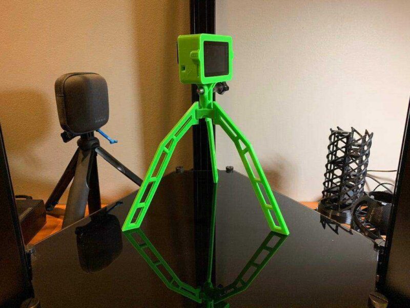 Gopro Aksesuar Tripod Beyaz Renk Vidalar Hariç - Görsel 2