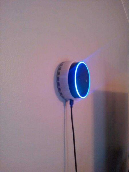 Amazon Echo Dot Tutucu Duvara Monte Etme Apratı