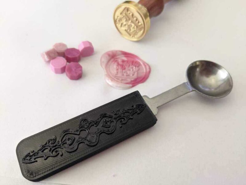 Balmumu Eritme Kaşık Kolu Plastik Aparat - Görsel 3