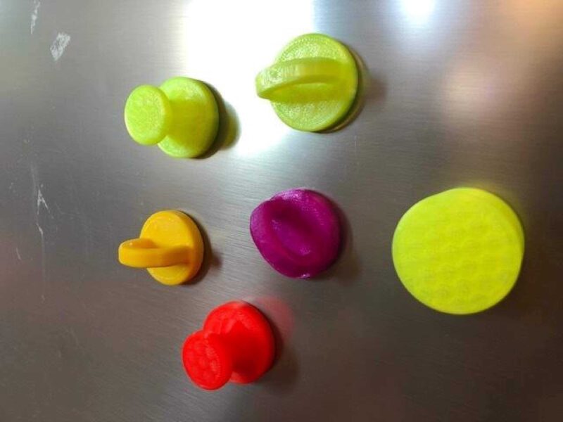 Güçlü Ash Buzdolabı Mıknatısları Plastik Aparat