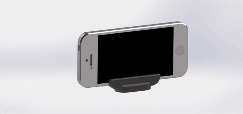 İphone / İpad Kamera Tripod Adaptörü Plastik Aparat - Görsel 3
