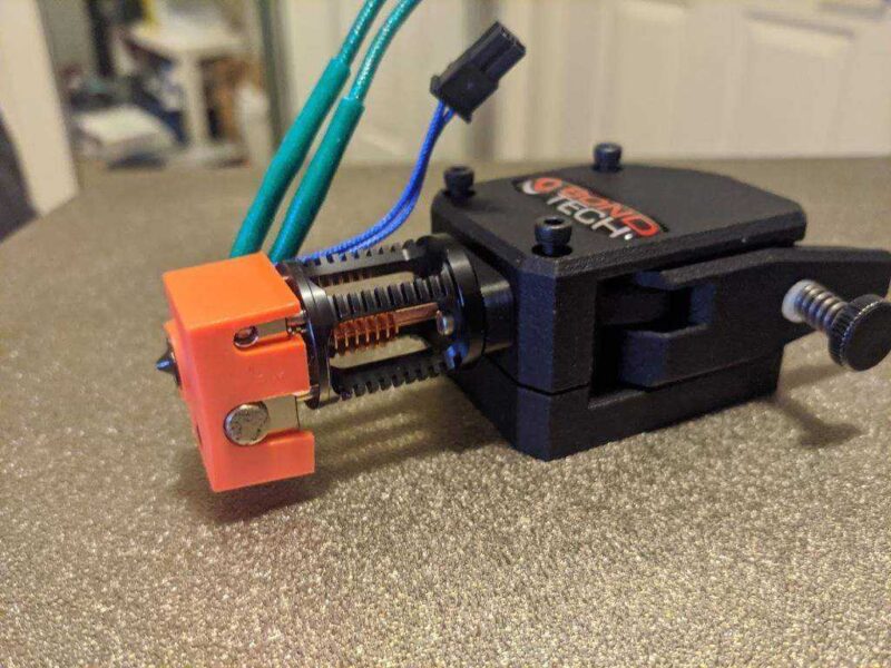 Bmg-M Adaptörüne Trianglelabs Dragon Hotend Plastik Aparat - Görsel 2