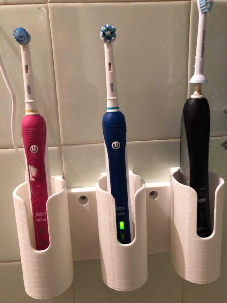 Şarjörlü Oral-B Elektrikli Diş Fırçası Modüler Tutucu Plastik Aparat