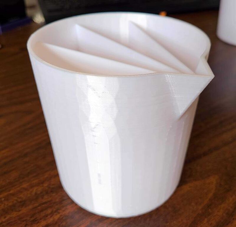 Akrilik Boya Dökülen İçin Bölünmüş Bardaklar Plastik Aparat - Görsel 3
