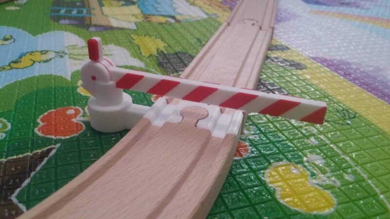 Ikea Setine Uyumlu Ahşap Tren Bariyeri Plastik Aparat - Görsel 2