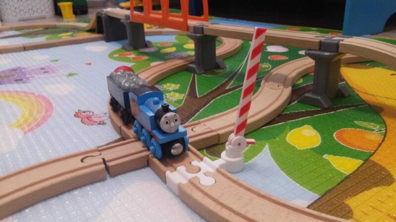 Ikea Setine Uyumlu Ahşap Tren Bariyeri Plastik Aparat - Görsel 3