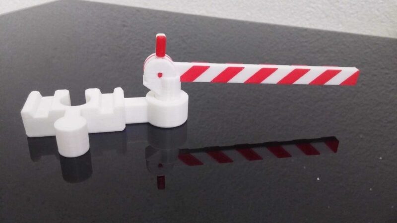 Ikea Setine Uyumlu Ahşap Tren Bariyeri Plastik Aparat - Görsel 4