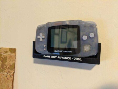Game Boy Advance Duvar Montajı Plastik Aparat