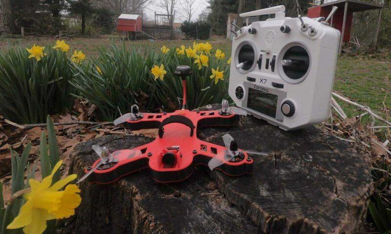 Menü Yarış Drone! 3 Props (185Mm) Plastik Aparat