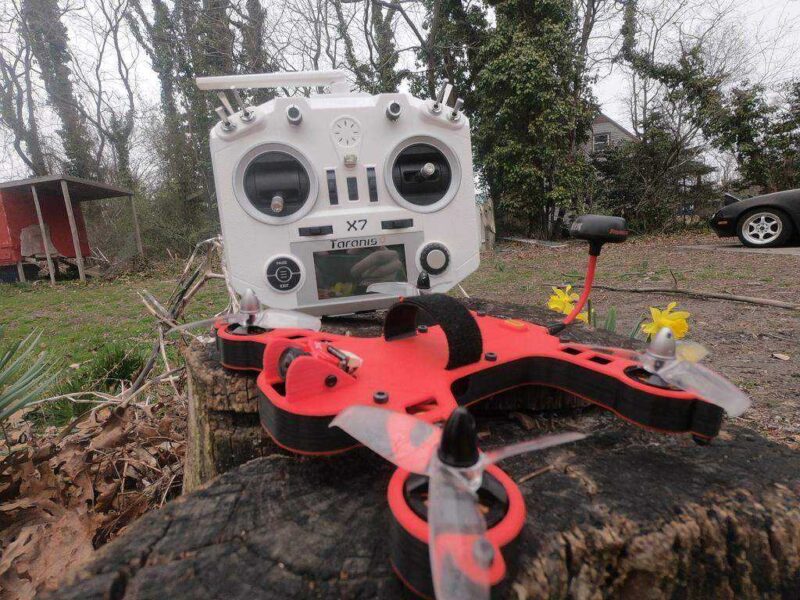 Menü Yarış Drone! 3 Props (185Mm) Plastik Aparat - Görsel 2