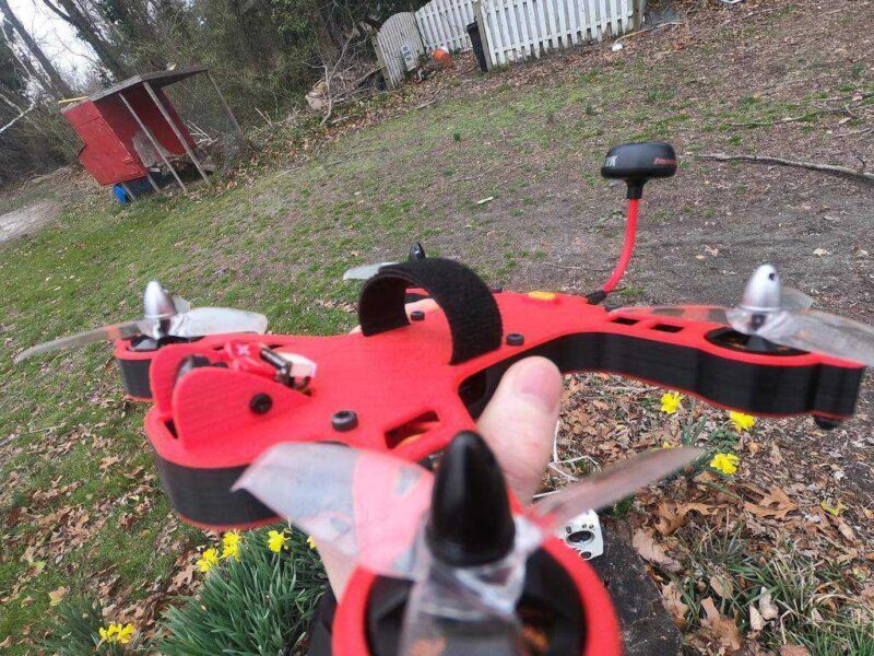 Menü Yarış Drone! 3 Props (185Mm) Plastik Aparat - Görsel 4