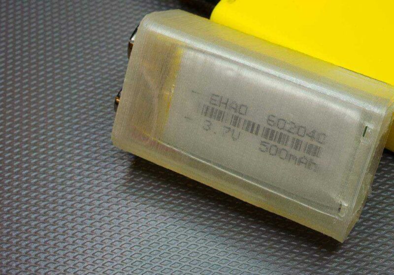 3D Baskılı 9 V Usb Şarj Edilebilir 6F22 Lipo Pil Plastik Aparat - Görsel 4
