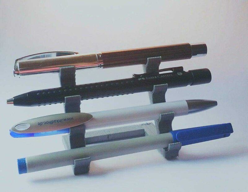 Pen Butler Kalem Tutucu Askısı Standı Aparatı Masaüstü Organizer - Görsel 3