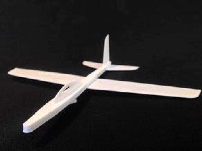 Stratos Lastikle Uçan Planör Uçak Oyuncak Hobi Çocuk Eğitici