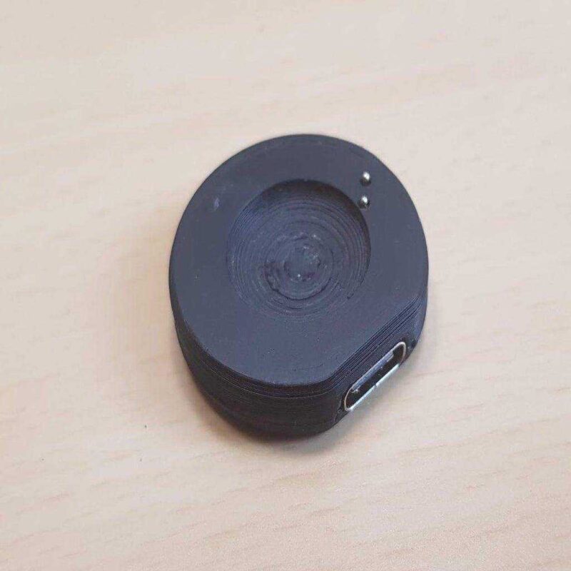 Fosil Smartwatch Usb-C Şarj Manyetik Şarj Pedi Plastik Aparat - Görsel 2