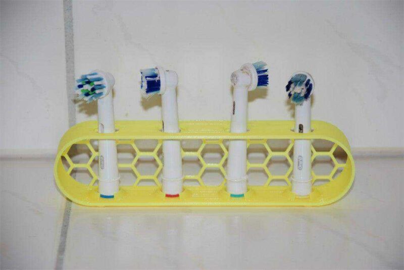 Oral-B Diş Fırçası Standı Organik Plastikten Organizer Stand - Görsel 2