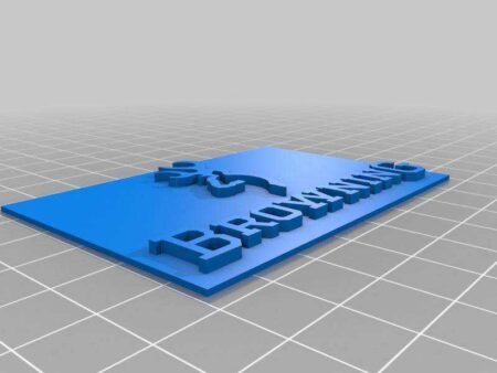 Browning Logosu Plastik Aparat