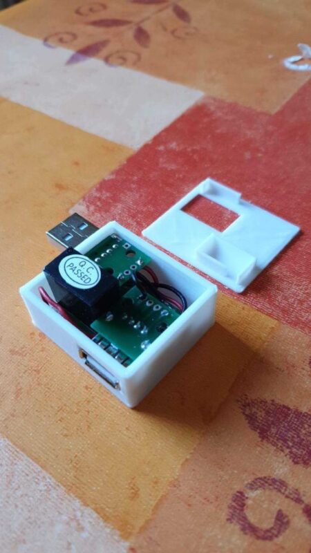 Sonoff Re5Vc1 Usb Kompakt Anahtarı Plastik Aparat