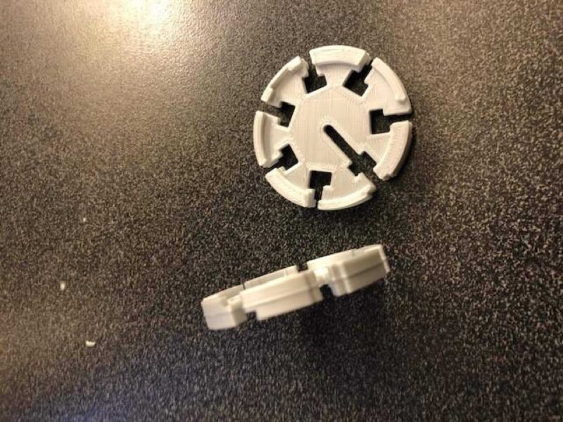 Hanayama Disk Bulmaca Plastik Aparat - Görsel 4