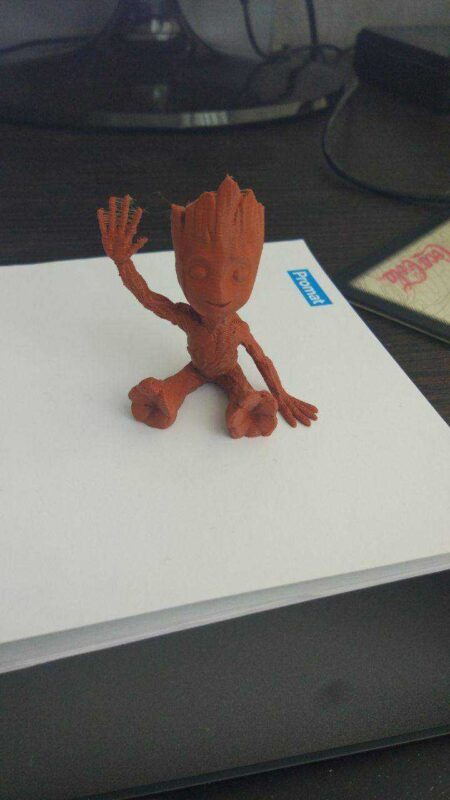 Baby Groot Maketi Hediyelik Süs Minyatür Biblosu