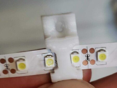 Sıkı Led Ler İçin Led Şerit Tutucu Plastik Aparat