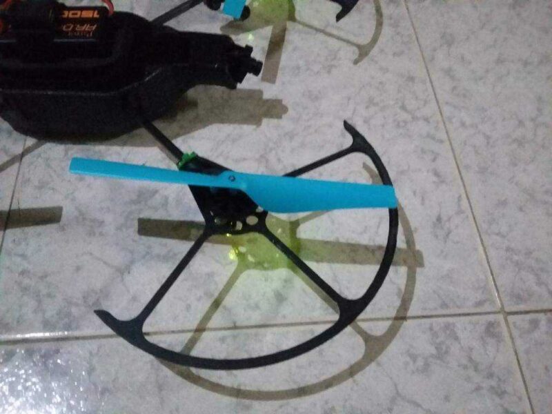 Ar Drone 2.0 Dişli Ve Pervane Koruyucuları Plastik Aparat - Görsel 3