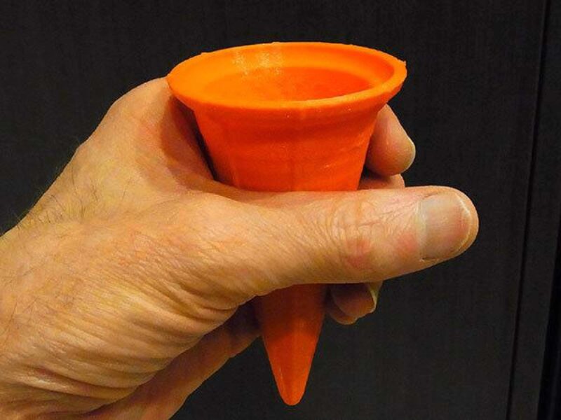 Dondurma Külahı - Sadece Normal Bir Koni Gibi Ama Tekrar Kullanılabilir! Plastik Aparat - Görsel 3