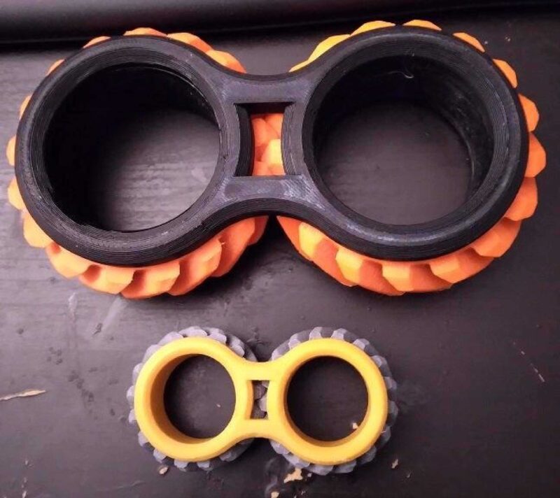 Birleştirilmiş Dişli Fidget Oyuncak Hediyelik Organik Plastikten - Görsel 4