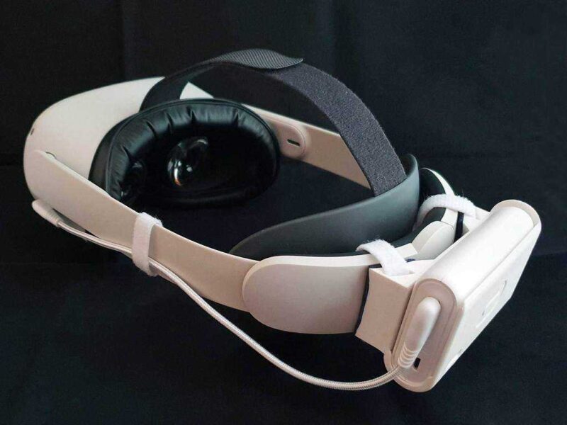 Oculus Quest 2 Elite Askısı Akü Tutucu Plastik Aparat