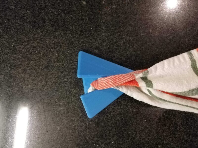 Havlu Tutucu Askı Standı Aparatı Asma Mutfak Banyo Temizlik Bezi - Görsel 4