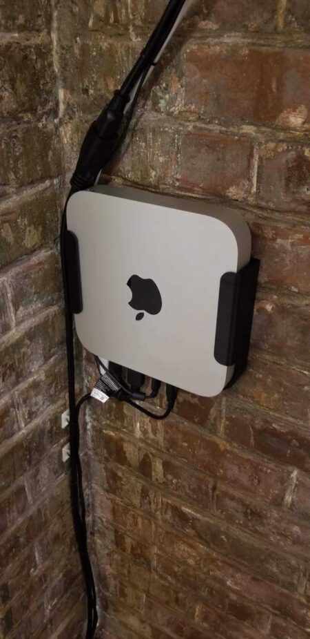 Mac Mini Duvar Montajı Plastik Aparat