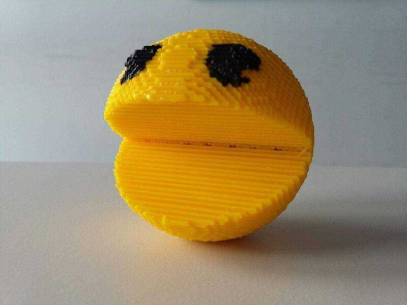 3D Pacman - Pixeled Plastik Aparat