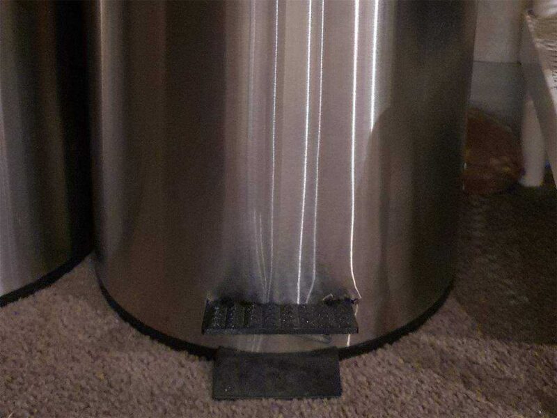 Ikea 12L Strapats Çöp Kutusu / Çöp Kutusu İçin Pedal Plastik Aparat - Görsel 3