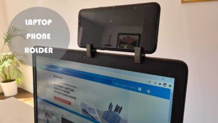 Laptop Telefon Tutacağı - Webcam / Conferencing Plastik Aparat