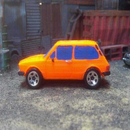1978-83 Vw Brasilia 1/64 Ölçekli (Sıcak Tekerlekler) Oyuncak Araba Plastik Aparat