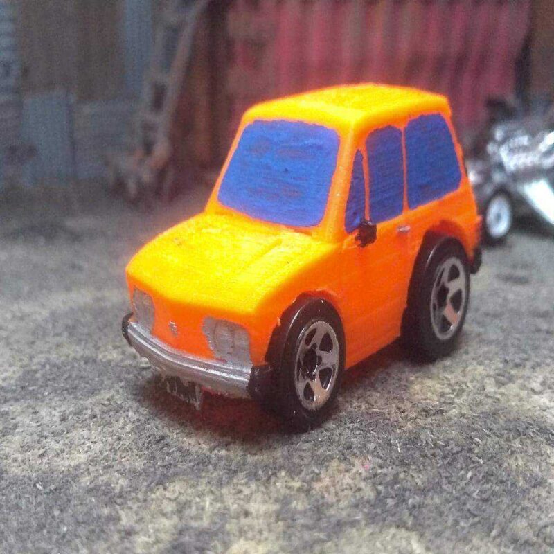 1978-83 Vw Brasilia 1/64 Ölçekli (Sıcak Tekerlekler) Oyuncak Araba Plastik Aparat - Görsel 3