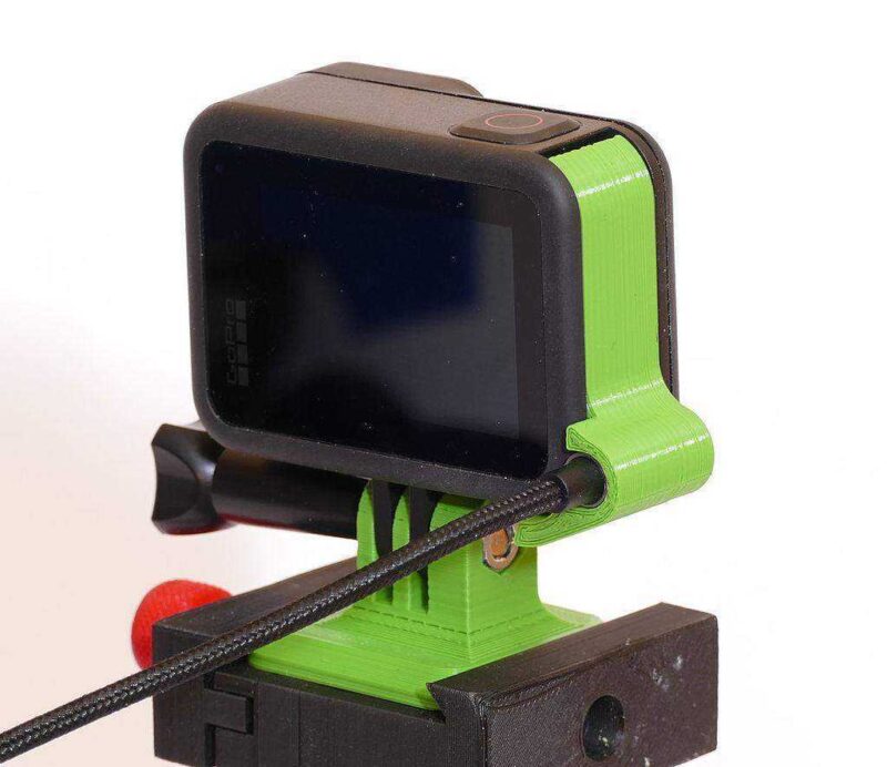 Gopro Hero 8 Şarj Kapısı Plastik Aparat - Görsel 3