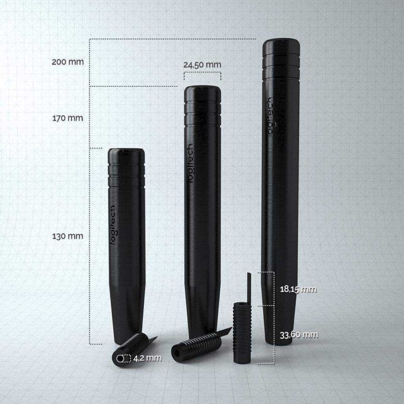 Logitech G25 / G27 / G29 / G920 İçin Adaptörlü Yarış Değiştirici Topuzu Plastik Aparat - Görsel 3