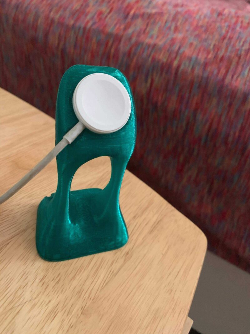 Apple Watch Standı Masaüstü Aksesuar Asma Koruma Tutucu - Görsel 4