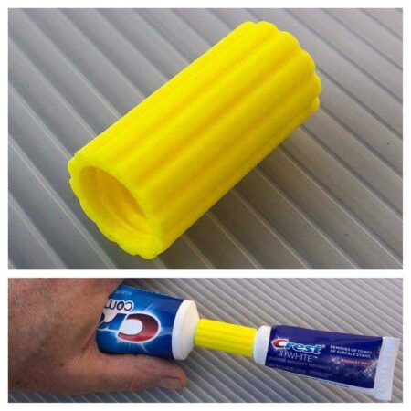 Diş Macunu Tüpü Dolum Aktarma Aparatı Organik Plastikten
