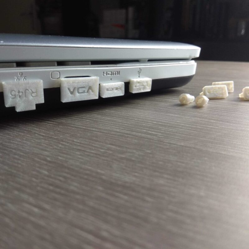 Bilgisayar Toz Koruyucu Kapak Vga Hdmi Jack Usb Rj45 Ethernet