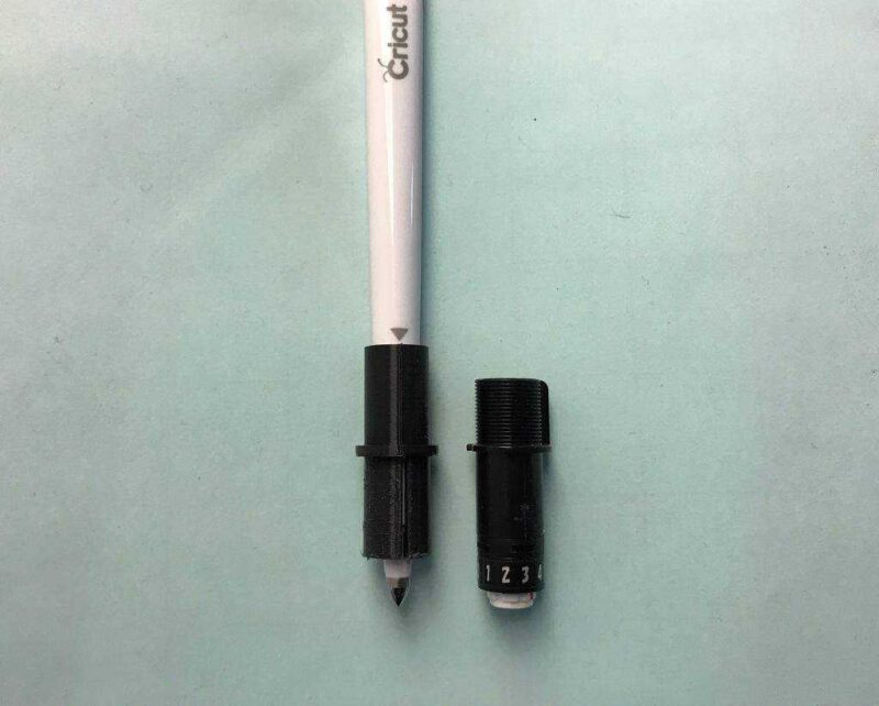Silhouette Cameo İçin Kricut Makaslama Stylus Adaptörü Plastik Aparat