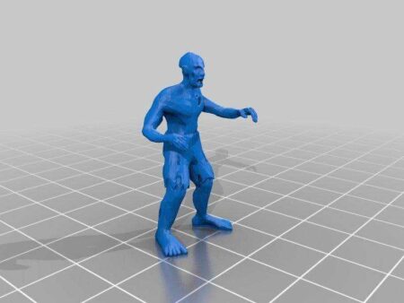 Çürüyen Zombi Mini Plastik Aparat