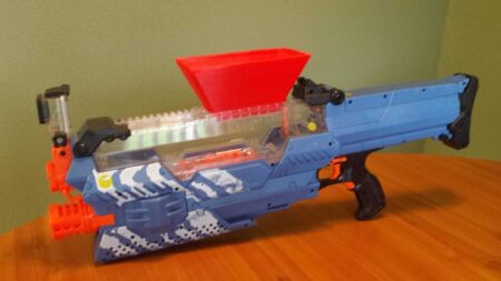 Nerf Rival Nemesis Huni Hızı Yükleyici Plastik Aparat