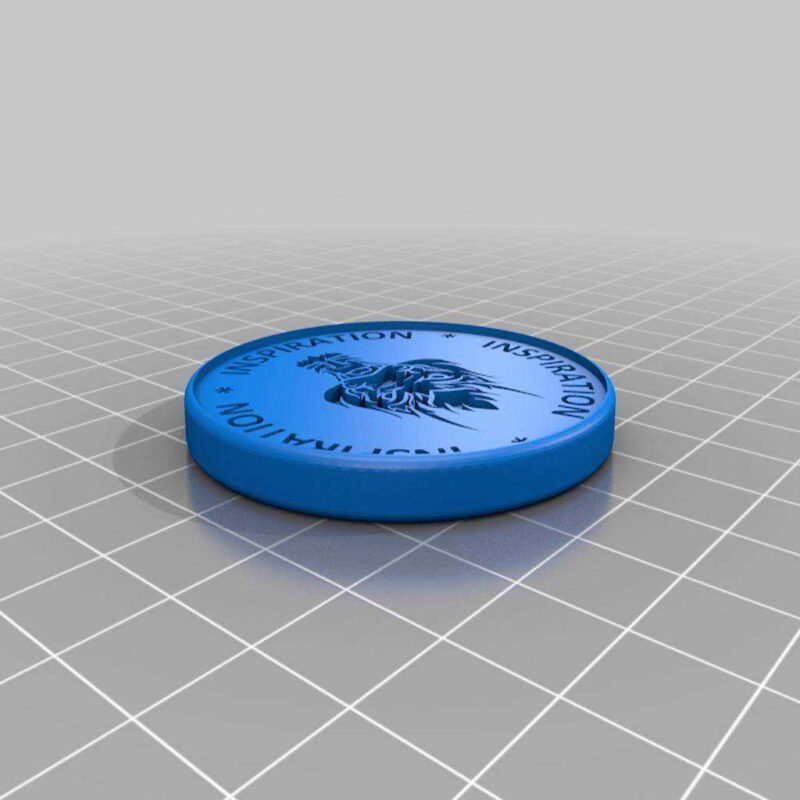 Dnd V2 İçin İlham Belirteci Plastik Aparat