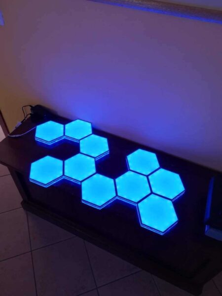Altıgen Nanoleaf Plastik Aparat 1 Parça