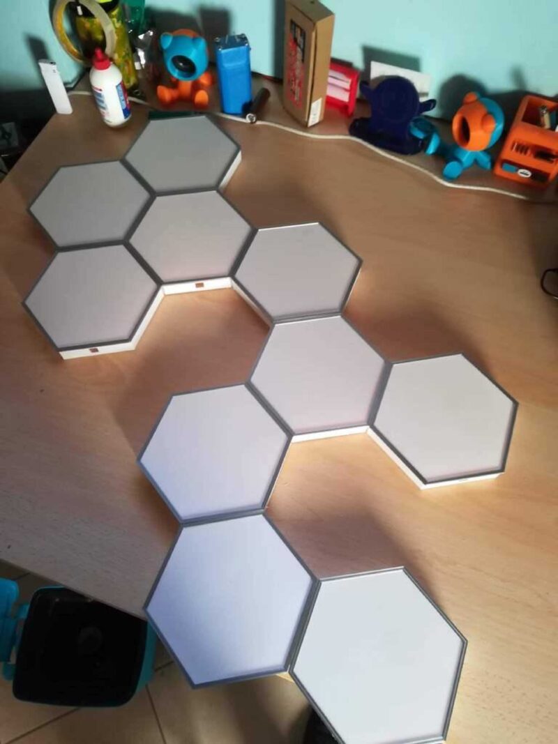 Altıgen Nanoleaf Plastik Aparat 1 Parça - Görsel 2