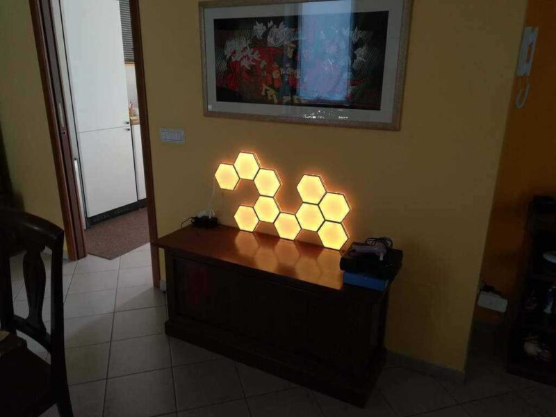 Altıgen Nanoleaf Plastik Aparat 1 Parça - Görsel 3