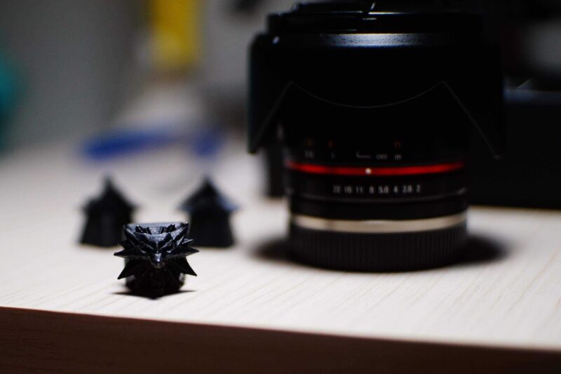 Witcher 3 Keycap Kurt Biblo Dekoratif Hediyelik Süs Eşyası Maket