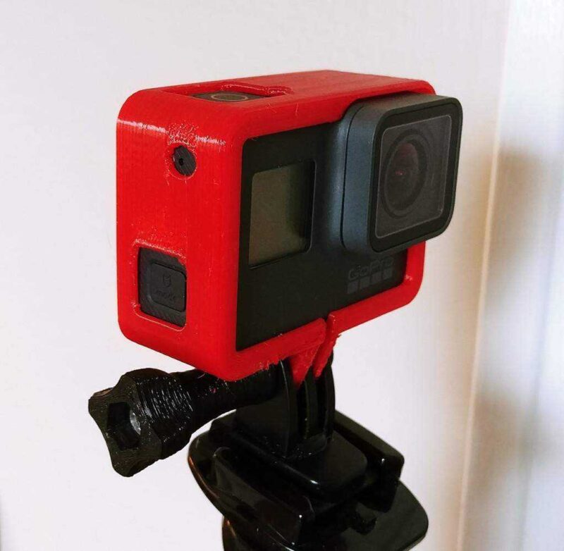 Gopro Hero 5 Case (Sabit) Plastik Aparat - Görsel 2